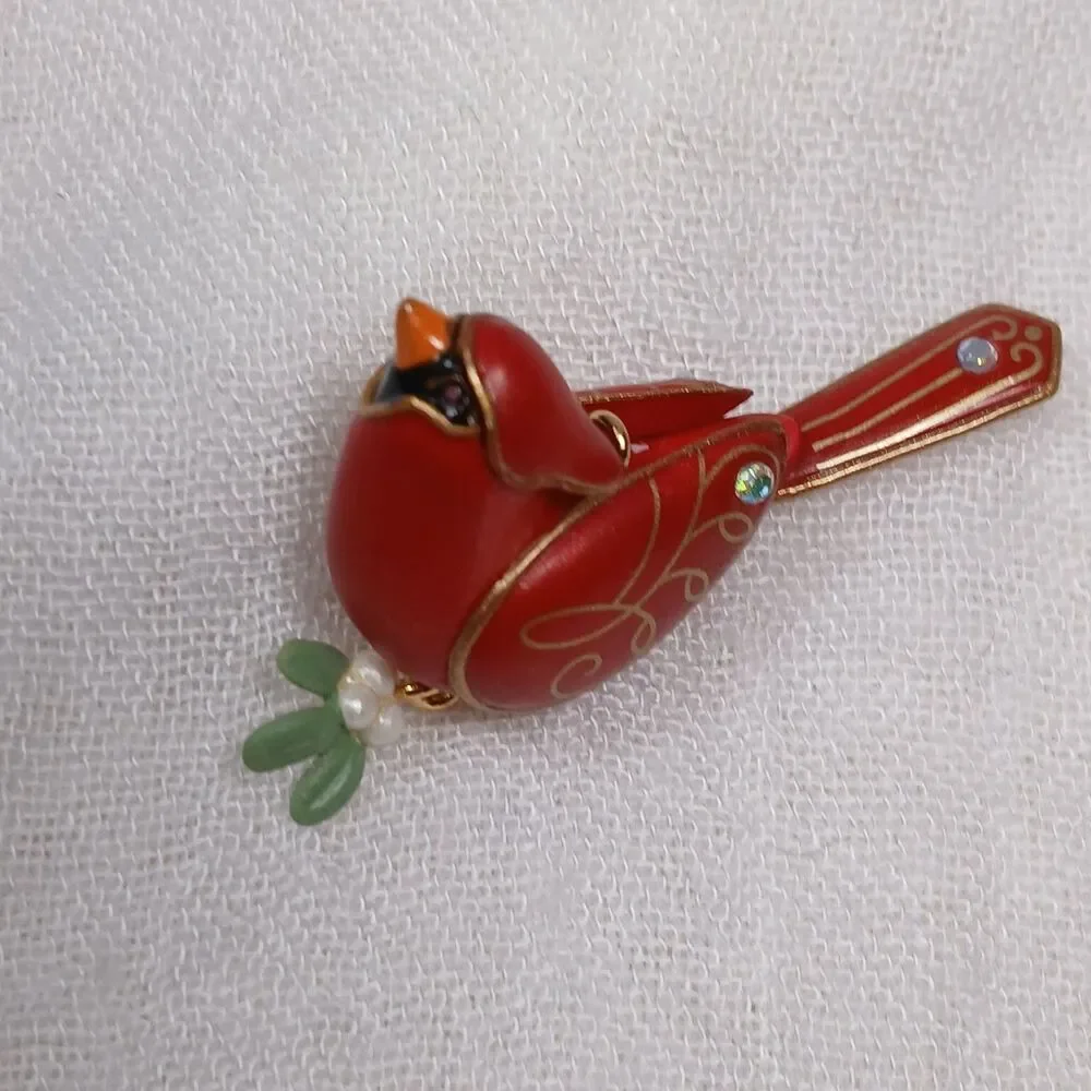 Rare Hallmark Keepsake Miniature Northern Cardinal Ornament 2009